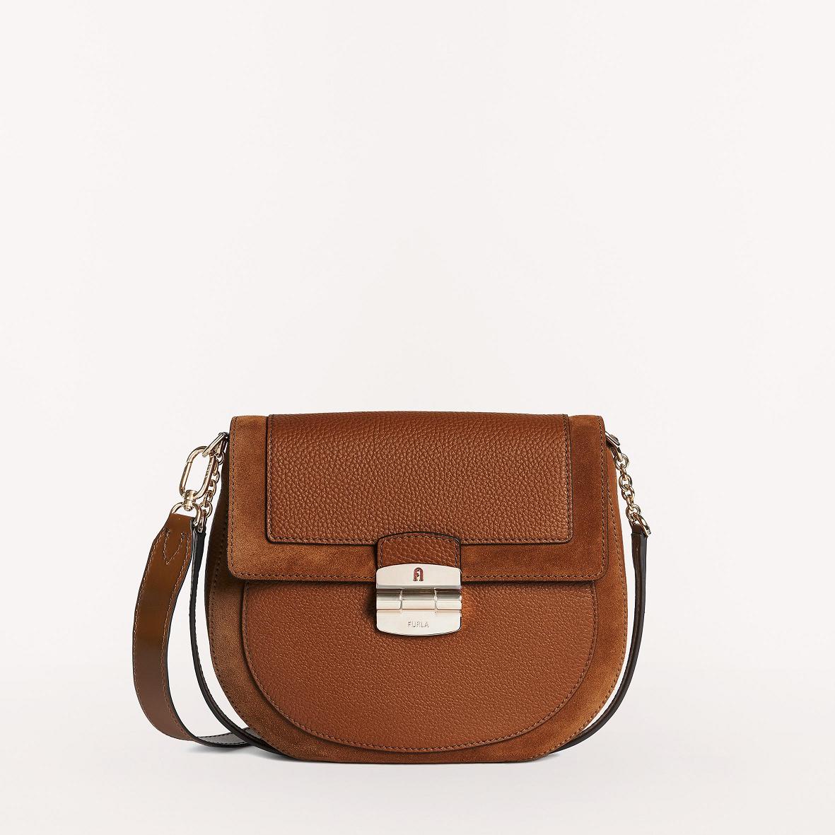 Furla Club 2 Vesker Oslo - Crossbody Dame Brune SZX081653